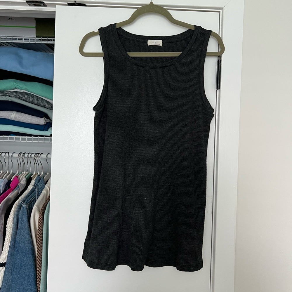 T. La waffle tunic